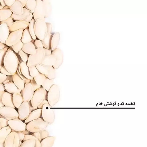 تخمه کدو گوشتی خام