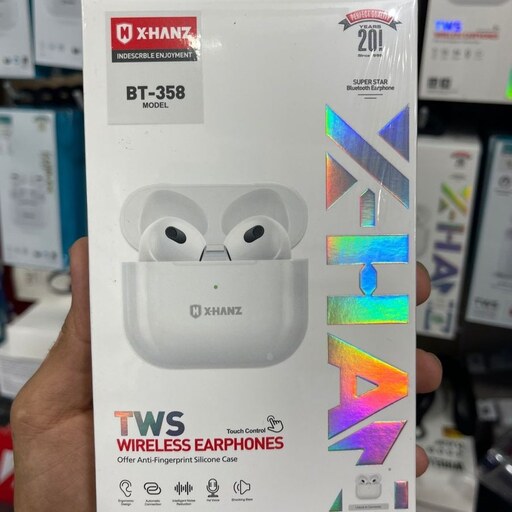 ایرپاد بی تی 358 ایکس هانز ا BT358 x-hanz earbuds