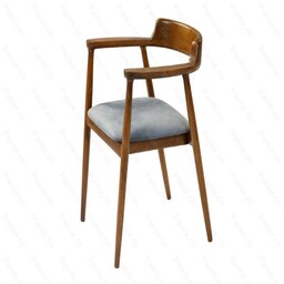 صندلی چوبی پایه خراطی پامیکس