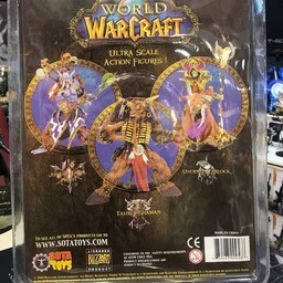 اکشن فیگور ترول پریست اورجینال سایز  10 اینچ 28 سانت
 Blizzard SOTA toys
World  of  Warcraft TROLL PRIEST
