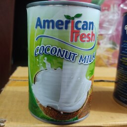 کمپوت شیر نارگیل تایلندی تاریخ دار  مارک امریکن فرش 400 گرمی