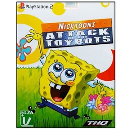 بازی پلی استیشن 2 Nicktoons Attack Of The Toybots