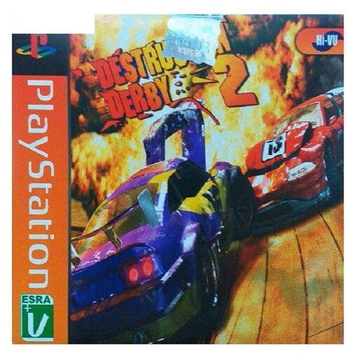 بازی پلی استیشن 1 Destruction Derby 2