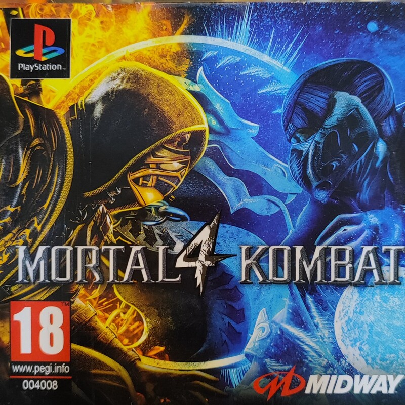 بازی پلی استیشن 1 Mortal Kombat 