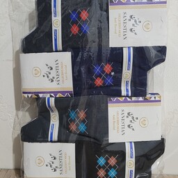 جوراب مردانه سن ایستین ، در رنگ های متنوع و مجلسی ، جین 12 عددی . عمده و جینی . روز پدر