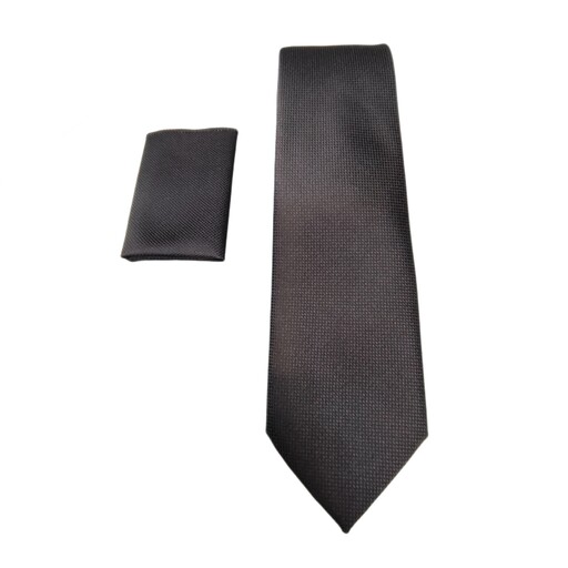 کراوات مردانه طرح دار کد 23 همراه با دستمال جیب ارسال رایگان