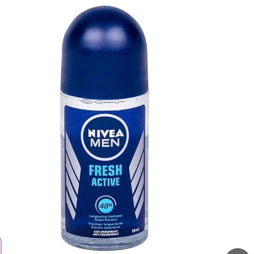 مام دئودورانت مردانهNivea اصلی  ضد عرق و باکتری 50 میل مدل Fresh Active