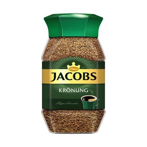 قهوه فوری جاکوبز Jacobs سبز  مونارک اصلی شیشه 200 گرمی