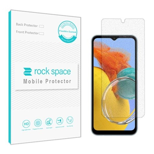 گلس ضدضربه مات مخصوص سامسونگ Galaxy M14 برند راک اسپیس  