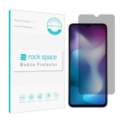 گلس ضدضربه حریم خصوصی(ضدفضولی) مخصوص گوشی  شیائومی Redmi 9 Activ برند راک اسپیس