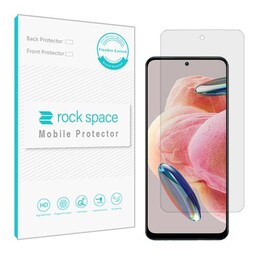 گلس ضدضربه شفاف مخصوص گوشی شیائومی Redmi Note 12 4G برند راک اسپیس    