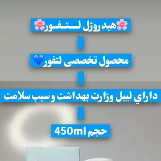 ژل هیدرودرمی آبرسان لتفور