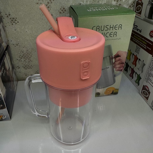 مخلوط کن و اسموتی ساز همراه شارژی برند Crusher Juicer