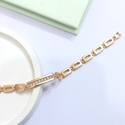 دستبند زنانه و دخترانه برند ژوپینگ آبکاری طلا 18 عیار و ضد حساسیت کیفیت عالی همراه تخفیف ویژه 