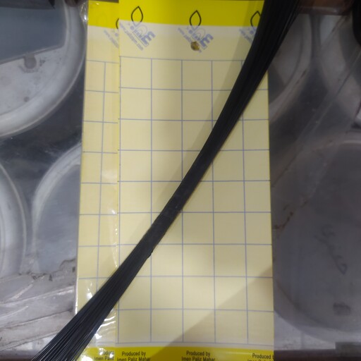 چسب یا کارت زرد جذب کننده حشرات پالیز  5 عدد همراه با نخ آویز 