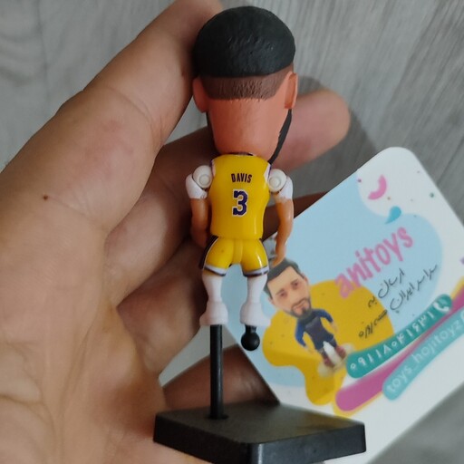 اکشن فیگور بسکتبالیست آنتونی دایویس برند ساکروی anthony davis soccerwefigure