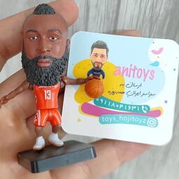 اکشن فیگور جمز هاردن بسکتبالیست برند ساکروی jemes harden soccerwefigures 