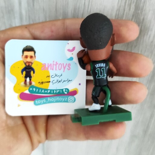 اکشن فیگور بسکتبالیست کایری اروینگ برند ساکروی
Kyrie Andrew irving soccerwe figure 