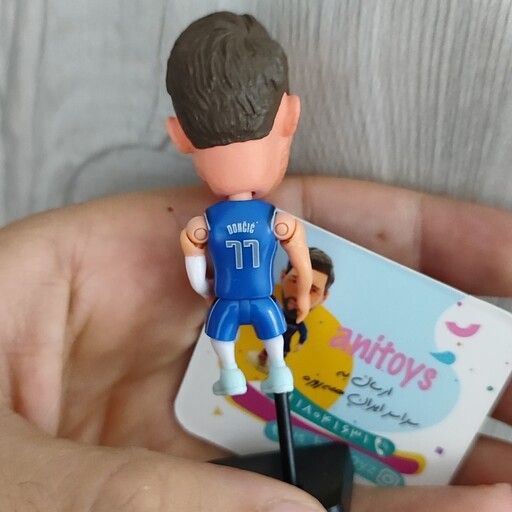 اکشن فیگور لوکا دانچیچ بسکتبالیست برند ساکروی NBA figure Luka Doncic Dallas Mavericks soccerwe 

