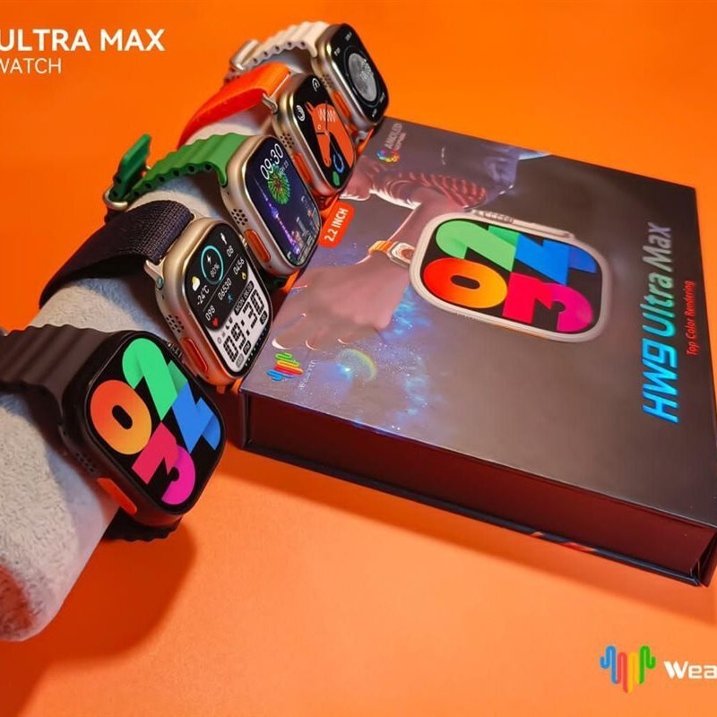ساعت هوشمند hw9 ultra max