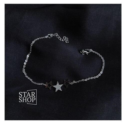 دستبند زنانه طرح ستاره (ارسال رایگان)