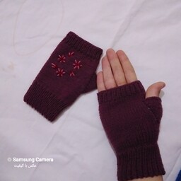 دستکش زمستانی زیبا و شیک رنگ زیبا