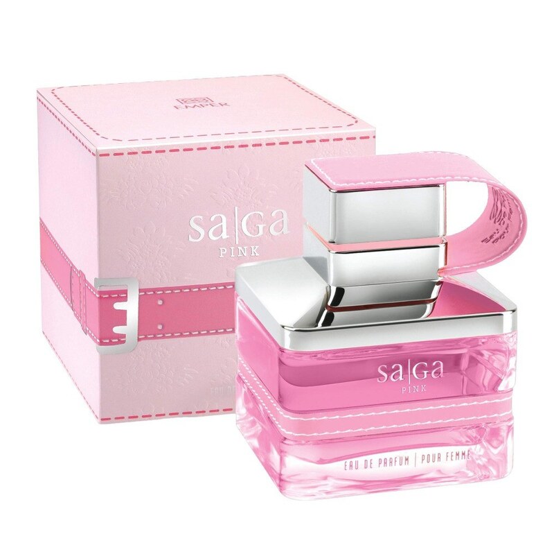 عطر ادکلن ساگا صورتی SAGA pink زنانه امپر امارات اورجینال با ارسال رایگان