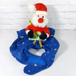 لباس کریسمسی هاپو ، بابانوئل سوار بر کالسکه کیفیتش عااالی ،قابل شستشو .