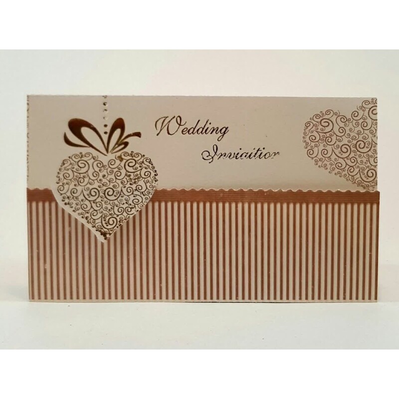 کارت عروسی 100 عددی با چاپ رنگی و کیفیتی بی نظیر طرح کد232