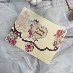 کارت عروسی 100 عددی با چاپ رنگی و کیفیتی بی نظیر طرح کد300