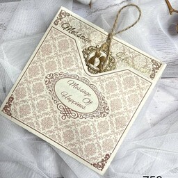 کارت عروسی 100 عددی با چاپ رنگی و کیفیتی بی نظیر طرح کد370
