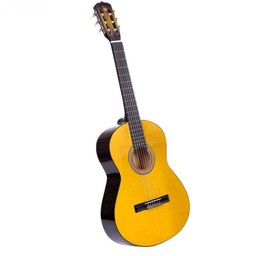 گیتار کلاسیک دیاموند رنگ عسلی(قهوه ای یاماهایی) همراه با سافت کیس ضدضربه و پیک(مضراب گیتار) و ارسال رایگان