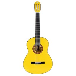 گیتار کلاسیک دیاموند رنگ زرد همراه با سافت کیس ضدضربه و پیک(مضراب گیتار) و ارسال رایگان