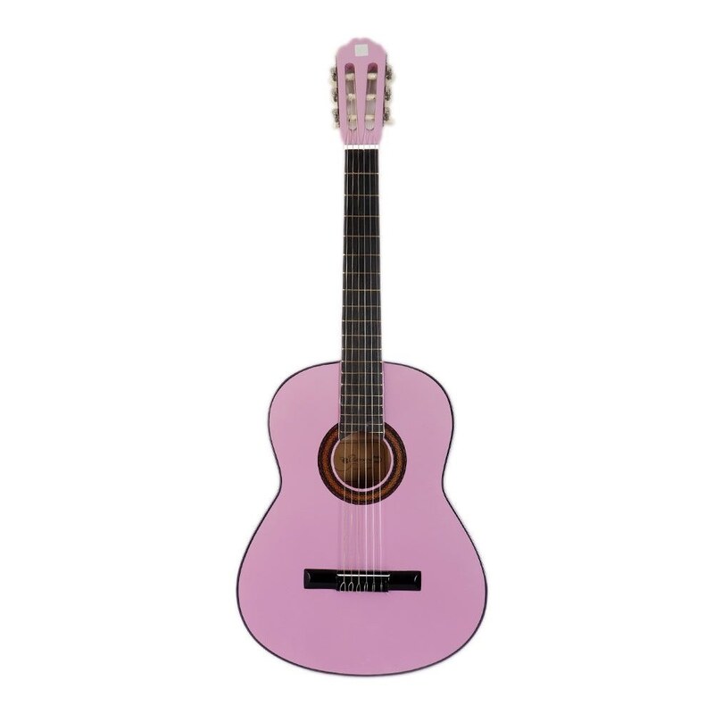 گیتار کلاسیک دیاموند رنگ بنفش همراه با سافت کیس ضدضربه و پیک(مضراب گیتار) و ارسال رایگان
