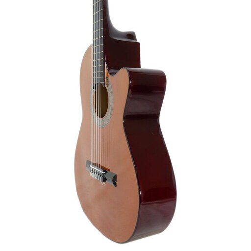 گیتار کلاسیک دیاموند کاتوی رنگ قهوه ای همراه با سافت کیس ضدضربه و پیک(مضراب گیتار) و ارسال رایگان
