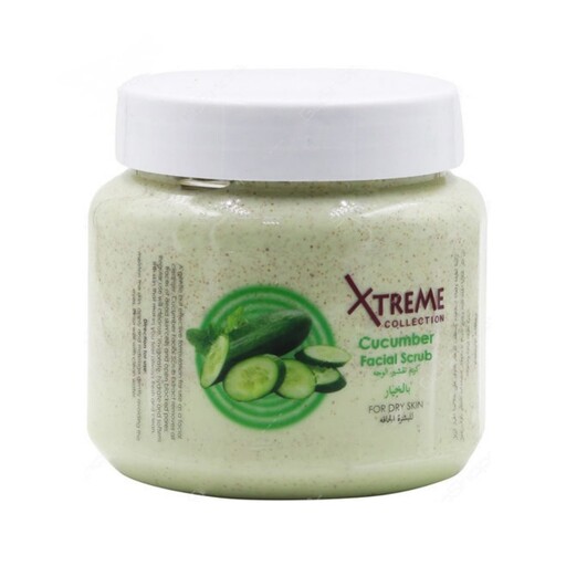 اسکراب صورت اکستریم حاوی عصاره خیار Xtreme Cucumber حجم 500 میلی لیتر