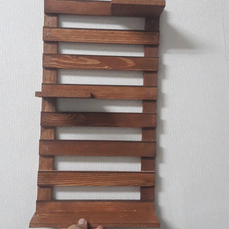 شلف دیواری چوبی