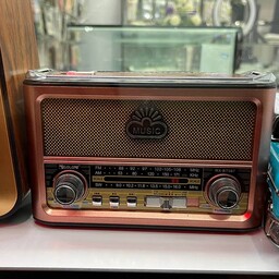 اسپیکر و رادیو گلون مدل rx. bt087 طرح رادیو قدیمی با کیفیت بالا و مناسب برای ویترین