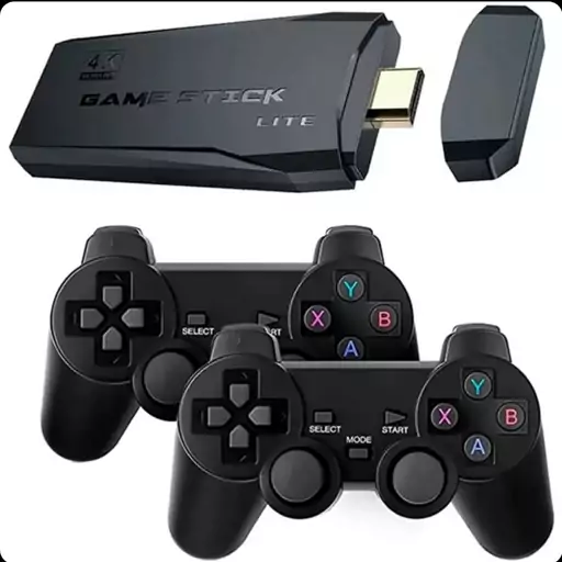 کنسول بازی Game Stick Lite 64GB 4K سری جدید اورجینال 