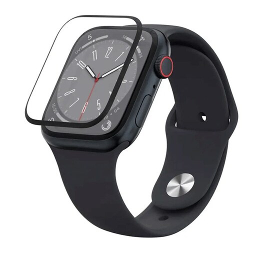 گلس اپل واچ 7 و 8 سایز 45 میلیمتری - محافظ صفحه نمایش ساعت هوشمند اپل و طرح applewatch ultra 49mm