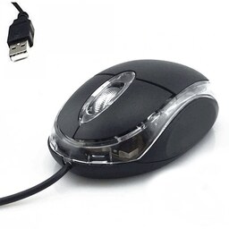 موس HP SJ-100 - موس اپتیکال سیمی USB برند اچ پی