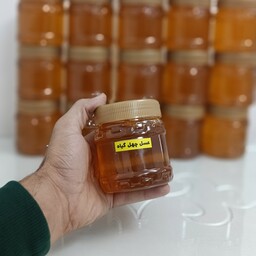 2)عسل چهل گیاه تغذیه ای نیم کیلویی