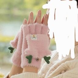 دستکش موهر زمستانه دخترانه یک تا 17سال تضمین مرجوعی