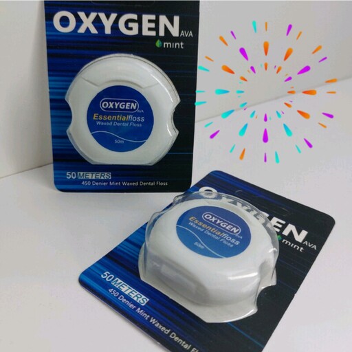 نخ دندان مارک اکسیژن AVA                            OXYGEN          متری50 نازک