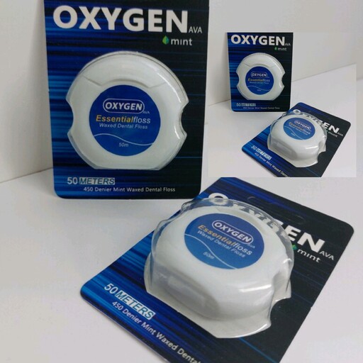 نخ دندان مارک اکسیژن AVA                            OXYGEN          متری50 نازک