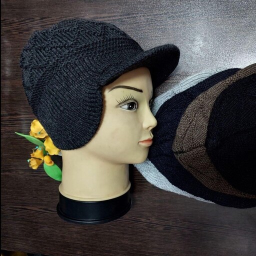 کلاه بافت نقابدار اسپرت پسرانه و مردانه گوش دار فری سایز کشسانی بسیار بالا با ارسال رایگان 