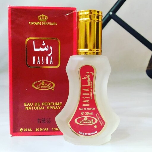 ادکلن رشا الرحاب با حجم 35 میل Rasha عطر رشا عطر عربی رشا 