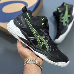 کفش والیبال اسیکس مدل Asics Gel Burst 26 مشکی سبز