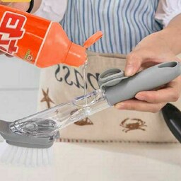 فرچه مخزن دار دوحالته Cleaning Brush