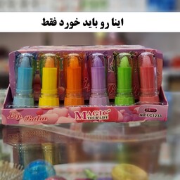 بالم لب حرارتی میوه ای طرح گربه (نرم کننده و تغذیه لب) آرایشی شین بیوتی